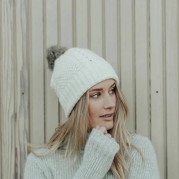 Perriam Knitting Accessories Perriam Merino Wool Beanie Made